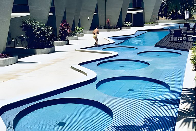 LC Casas de Praia - Flat Aquazul perto praia