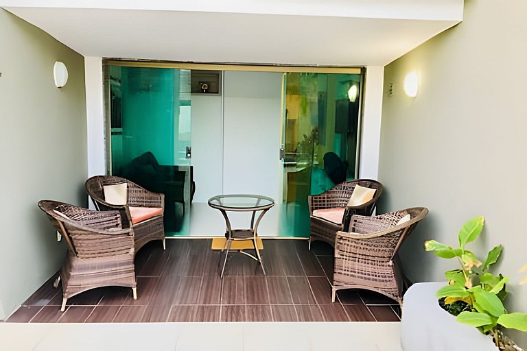 LC Casas de Praia - Flat Aquazul perto praia