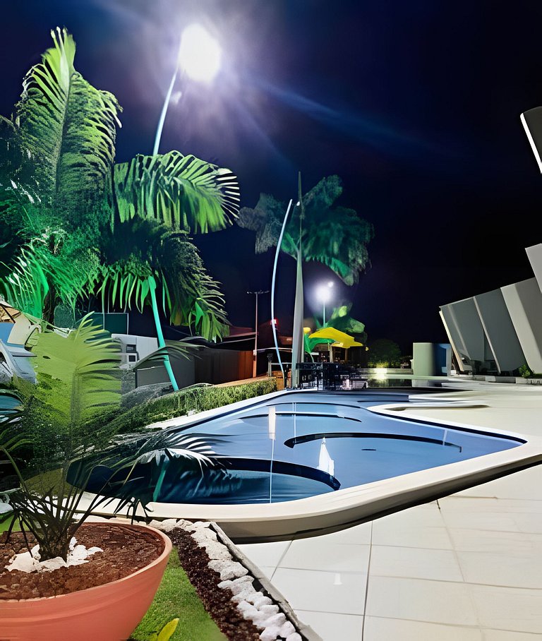 LC Casas de Praia - Flat Aquazul perto praia