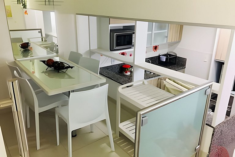 LC Casas de Praia - Flat Aquazul perto praia
