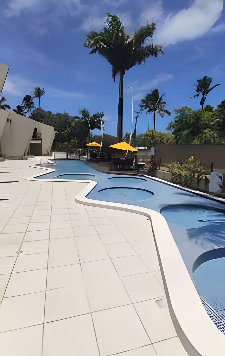 LC Casas de Praia - Flat Aquazul perto praia