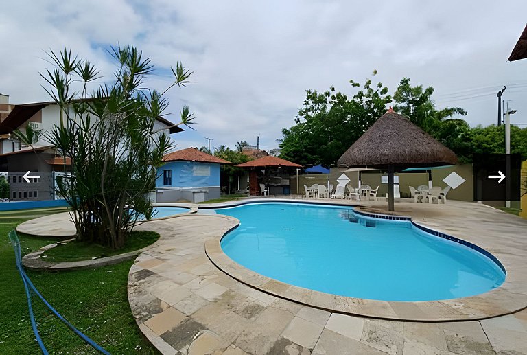 Casa Amarelinha 180m da praia