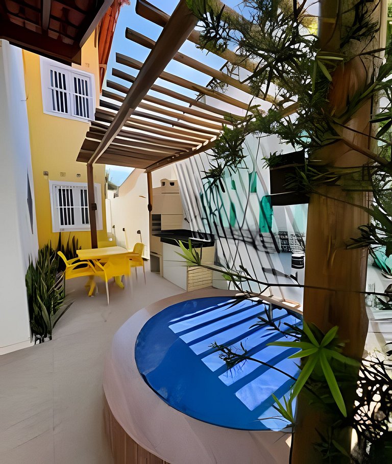 Casa Amarelinha 180m da praia