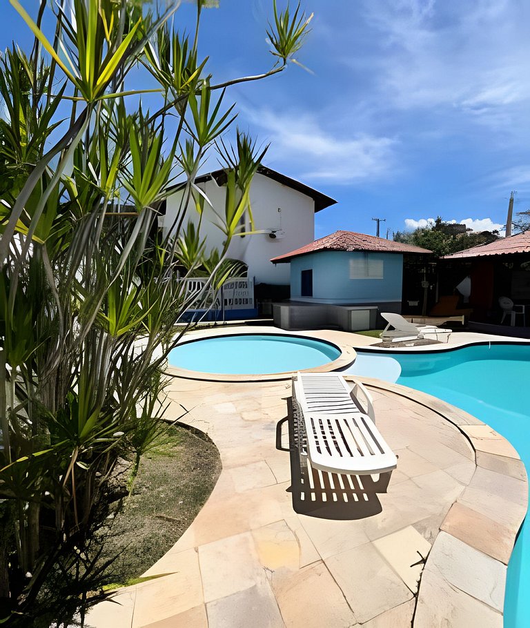 Casa Amarelinha 180m da praia