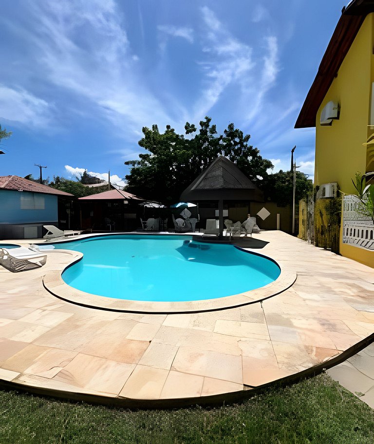 Casa Amarelinha 180m da praia