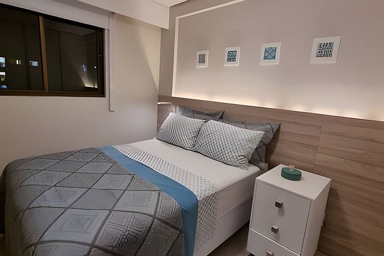 Flat pé na areia em Muro Alto
