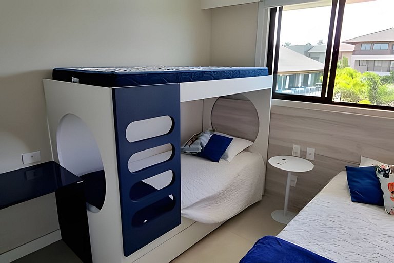 Flat pé na areia em Muro Alto