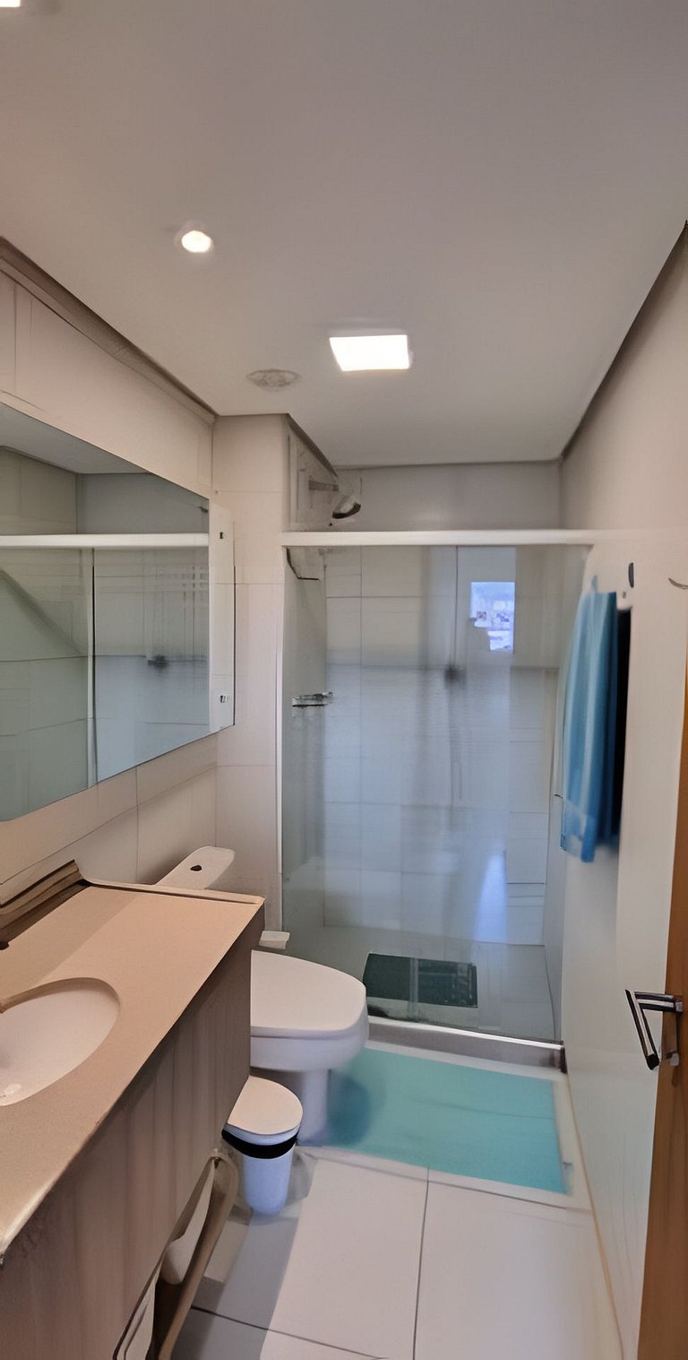 Flat pé na areia em Muro Alto