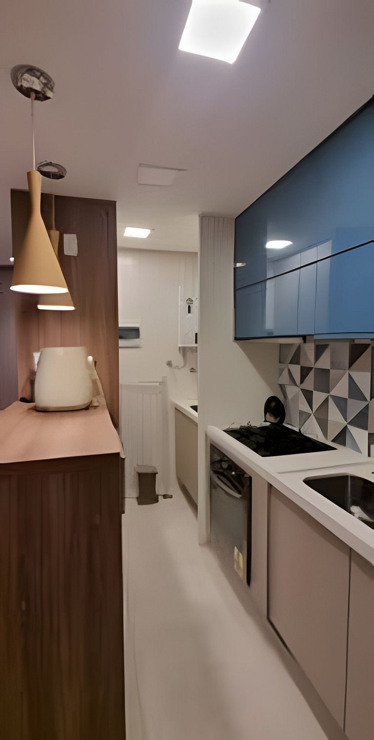 Flat pé na areia em Muro Alto