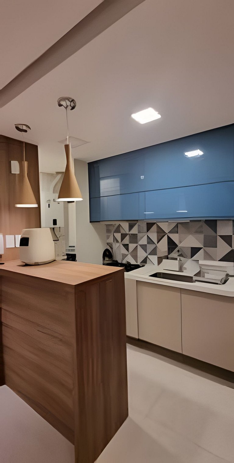 Flat pé na areia em Muro Alto