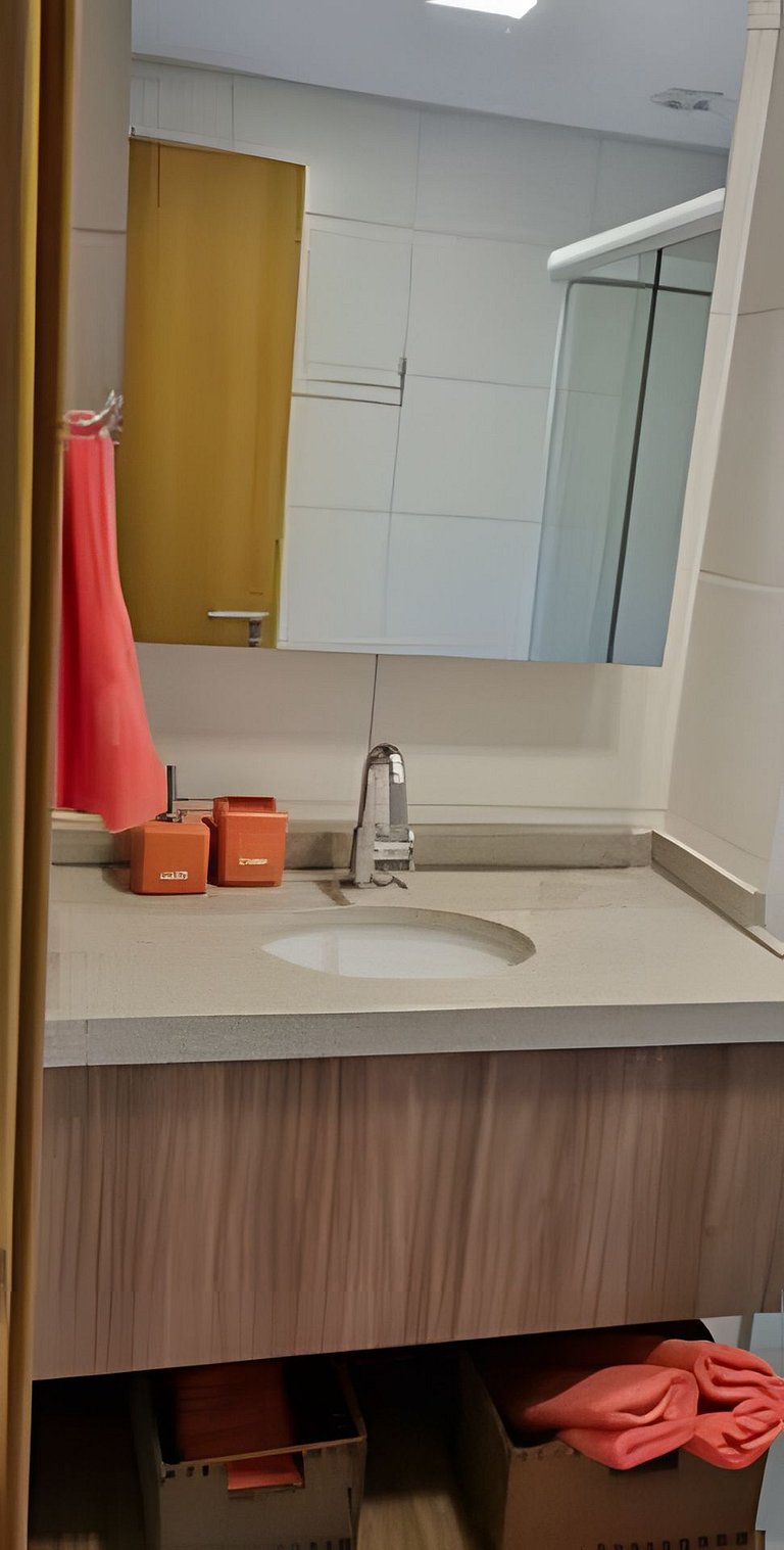 Flat pé na areia em Muro Alto