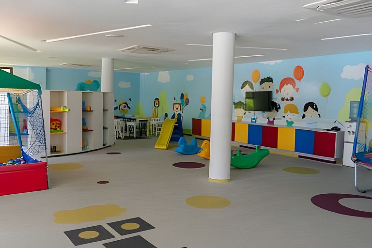 Flat pé na areia em Muro Alto