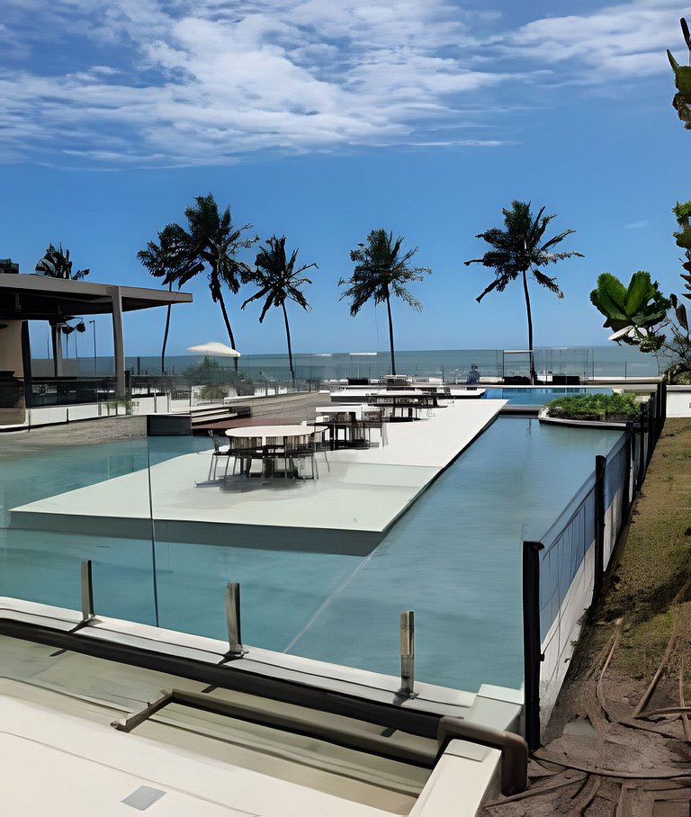 LC Casas de Praia Flat Cais Muro Alto