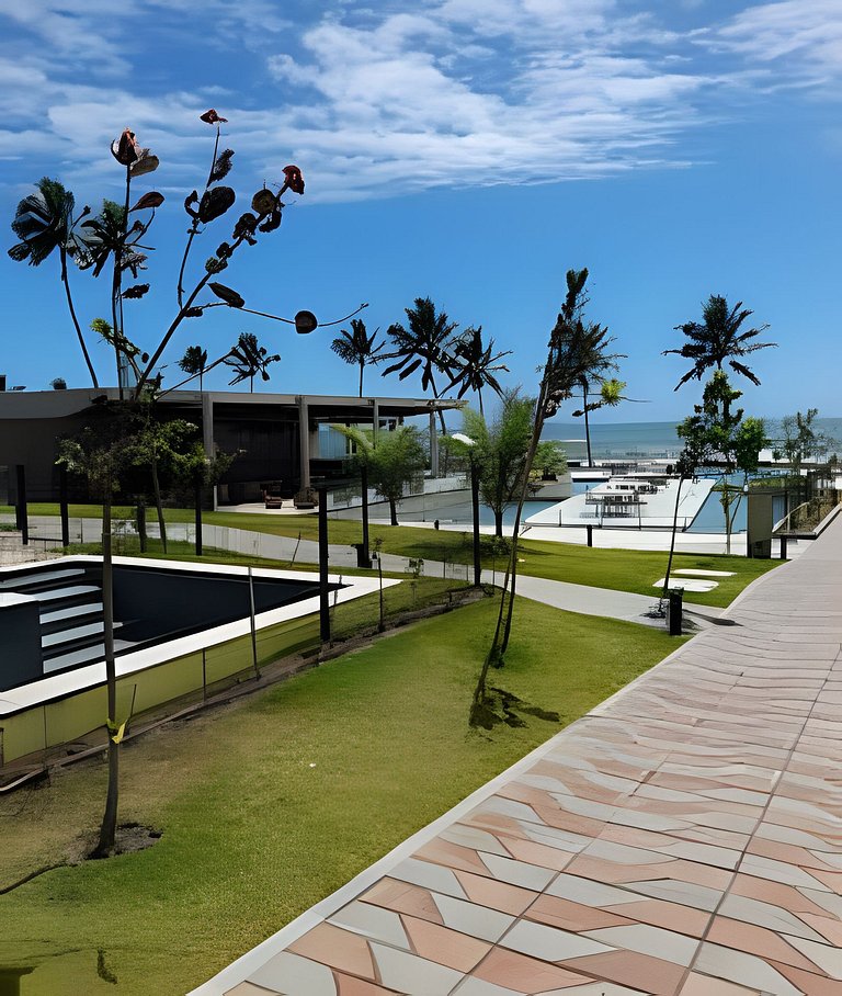 LC Casas de Praia Flat Cais Muro Alto