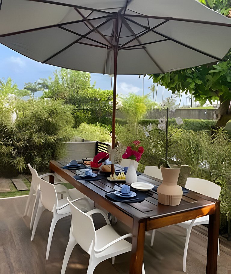LC Casas de Praia - Apartamento térreo beira mar