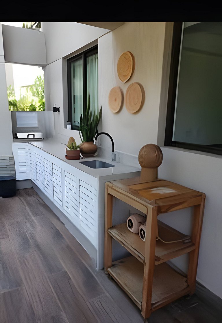 LC Casas de Praia - Apartamento térreo beira mar