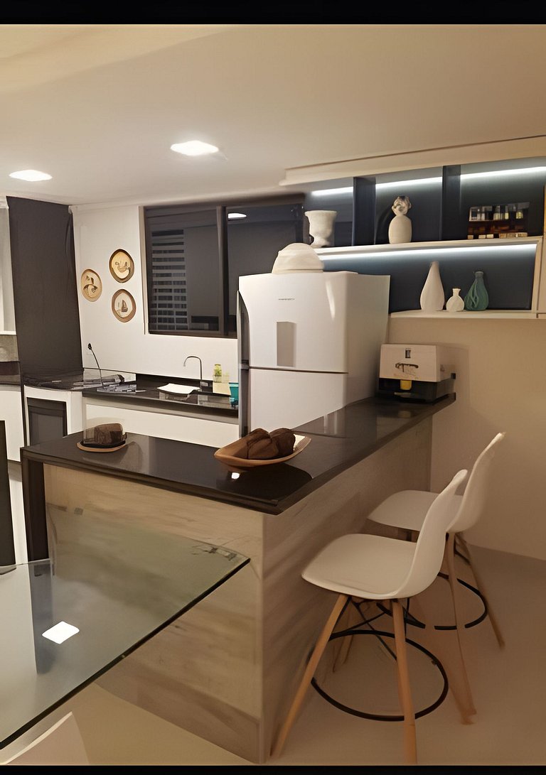 LC Casas de Praia - Apartamento térreo beira mar