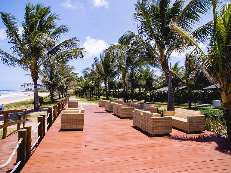 LC Casas de Praia - Apartamento térreo beira mar