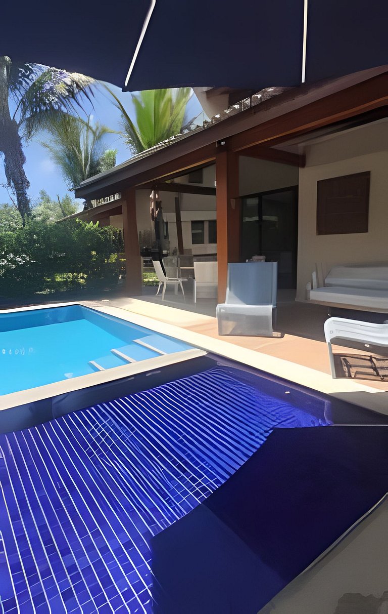 LC Casas de Praia Bangalô com piscina privativa