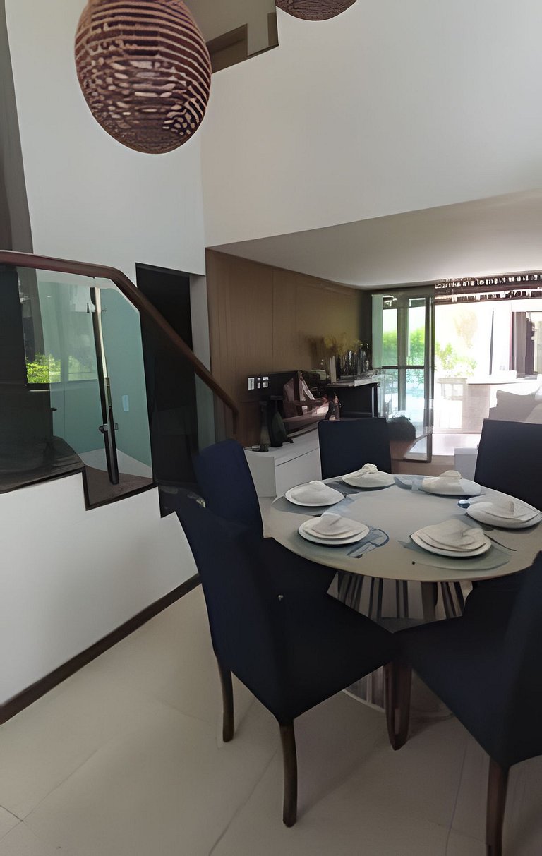 LC Casas de Praia Bangalô com piscina privativa