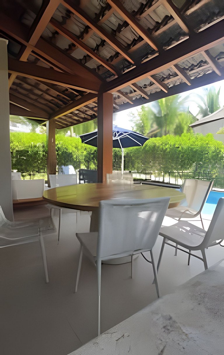 LC Casas de Praia Bangalô com piscina privativa