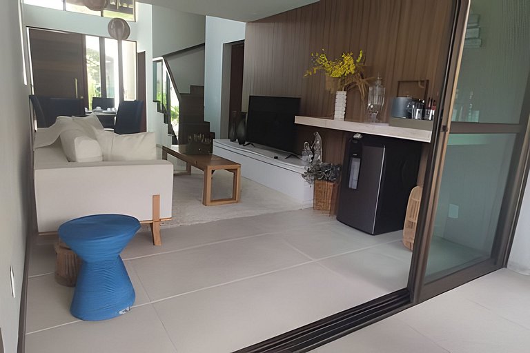 LC Casas de Praia Bangalô com piscina privativa