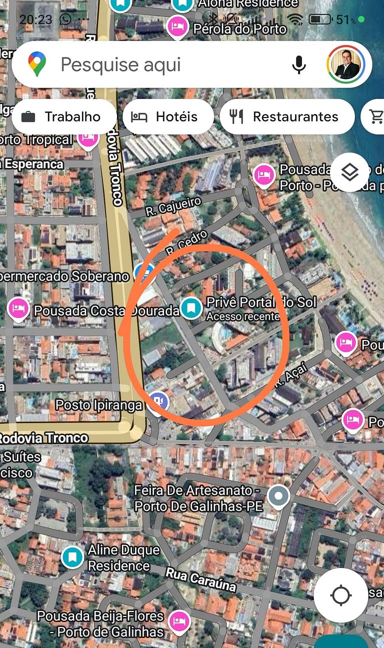 LC Casas de Praia - Chalé 3 centrinho de Porto