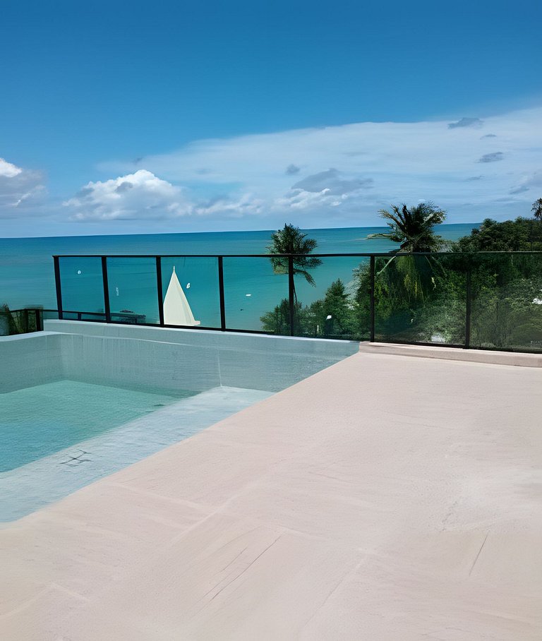 Pé na areia Portal dos Mares Tamandaré