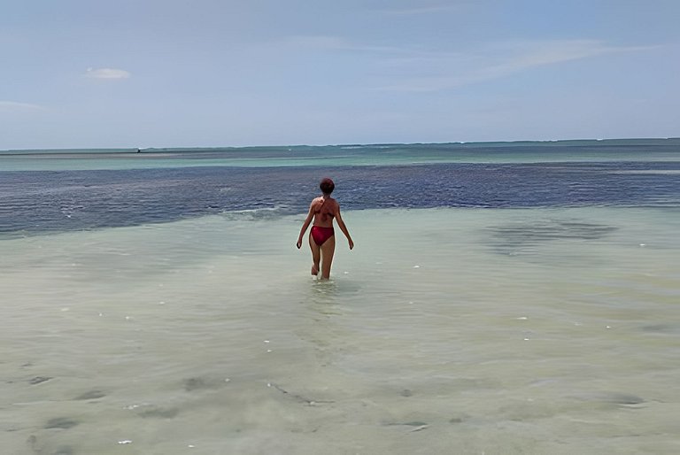 Pé na areia Portal dos Mares Tamandaré
