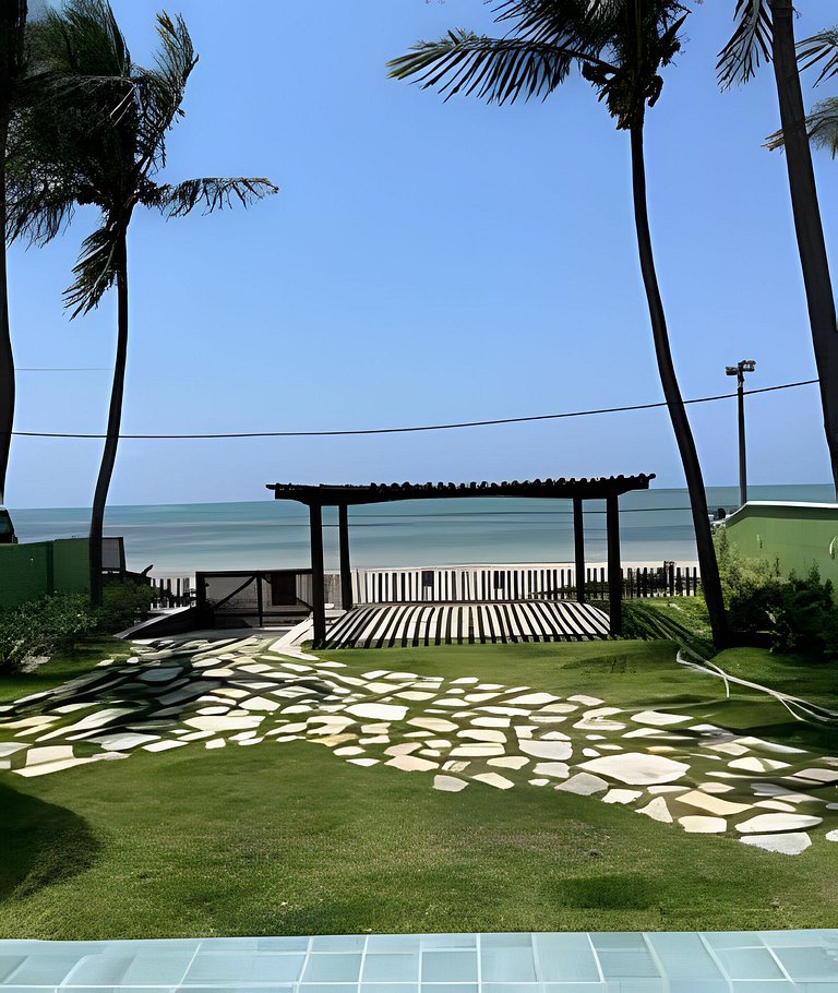 Pé na areia Portal dos Mares Tamandaré