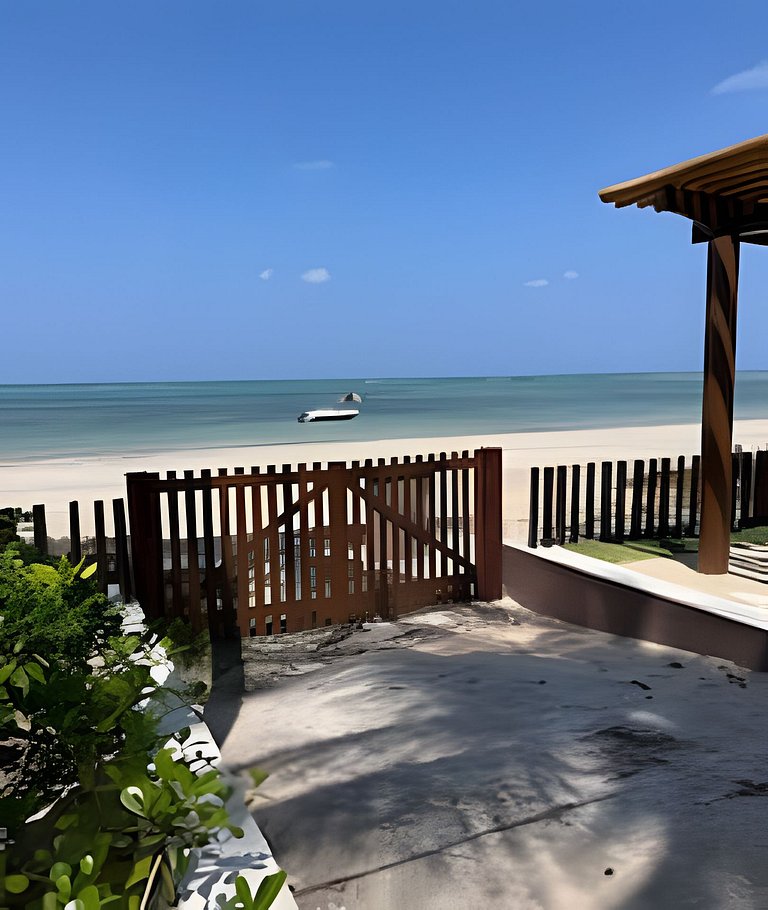 Pé na areia Portal dos Mares Tamandaré