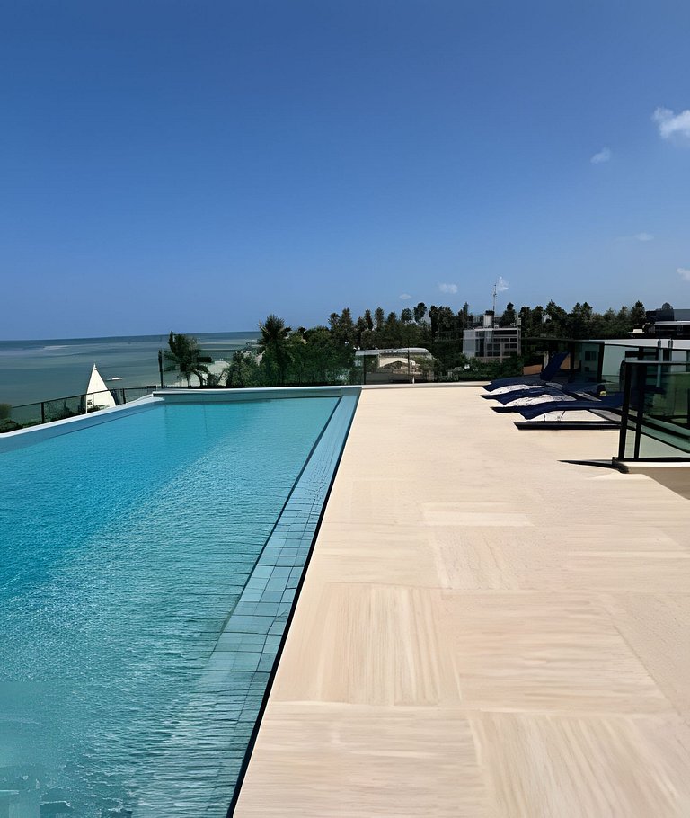 Pé na areia Portal dos Mares Tamandaré