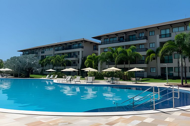 Apto deck Privativo e Churrasqueira em Muro Alto