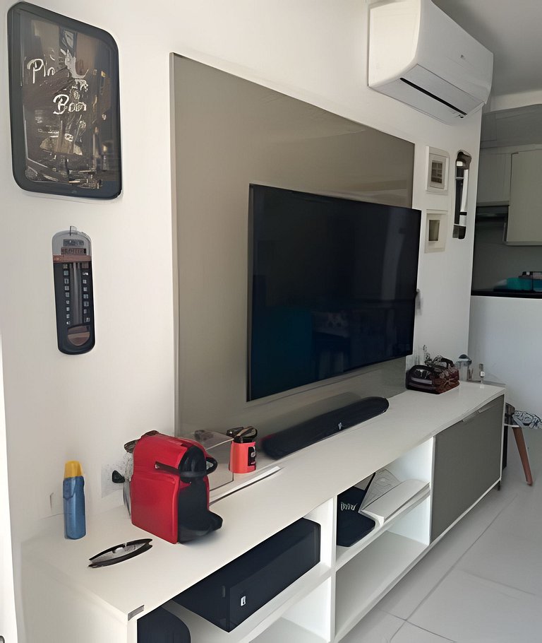 Apto deck Privativo e Churrasqueira em Muro Alto