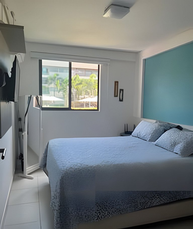 Apto deck Privativo e Churrasqueira em Muro Alto