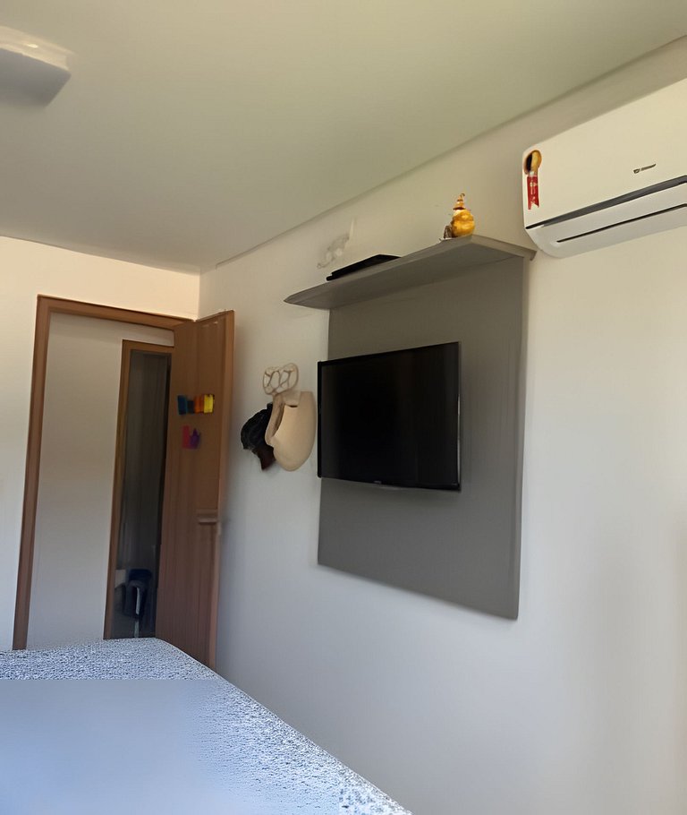 Apto deck Privativo e Churrasqueira em Muro Alto