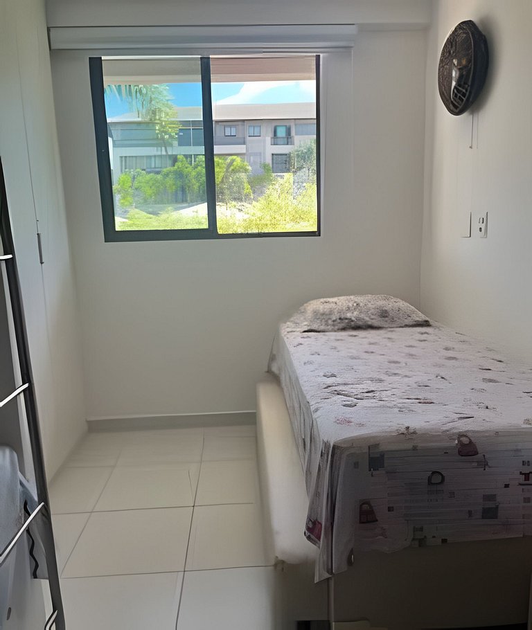 Apto deck Privativo e Churrasqueira em Muro Alto