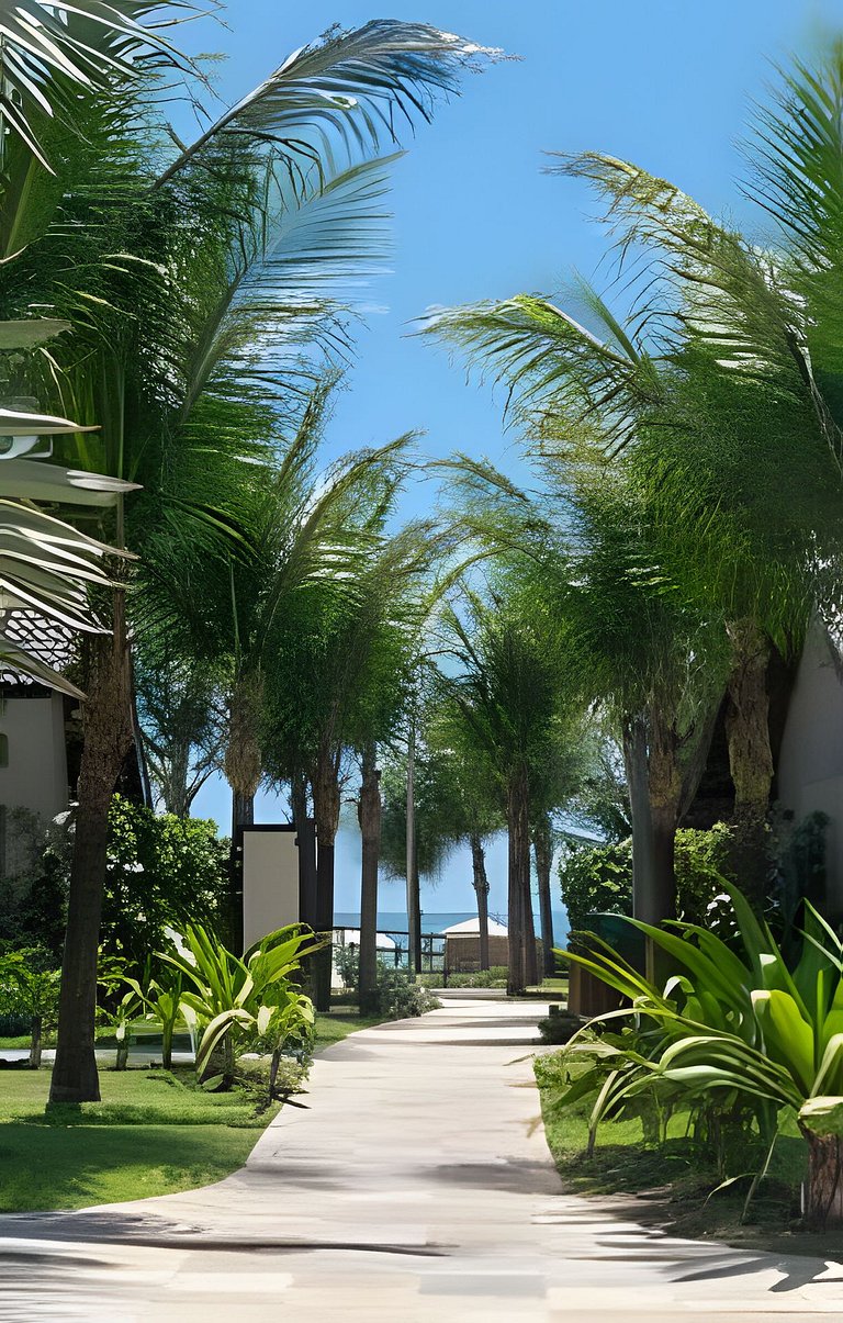 Apto deck Privativo e Churrasqueira em Muro Alto