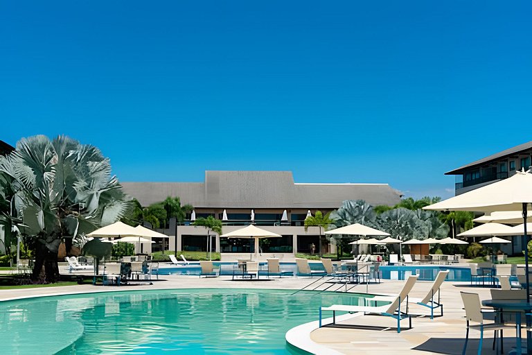 Apto deck Privativo e Churrasqueira em Muro Alto