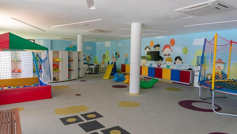 Apto deck Privativo e Churrasqueira em Muro Alto