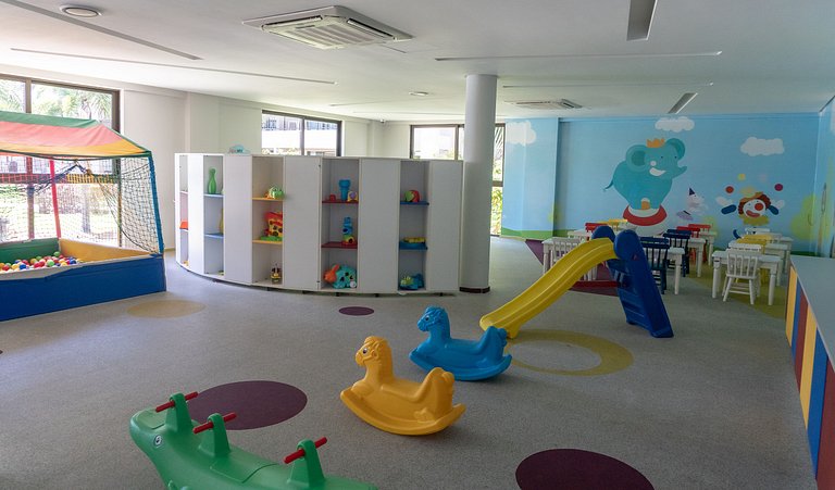 Apto deck Privativo e Churrasqueira em Muro Alto