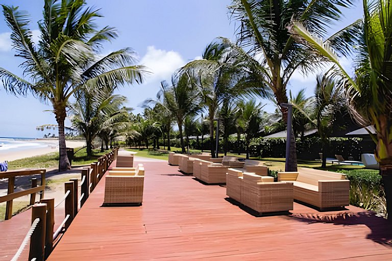 Apto deck Privativo e Churrasqueira em Muro Alto