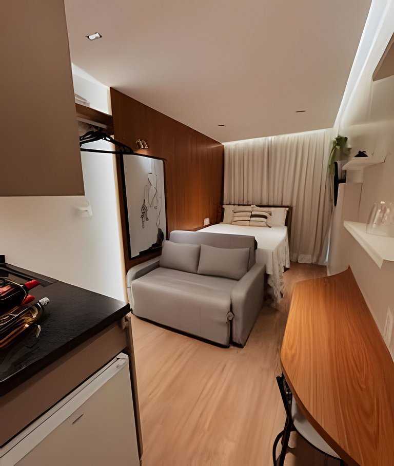 Flat em Porto de Galinhas com jacuzzi privativa