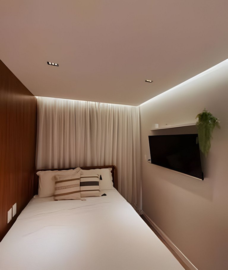 Flat em Porto de Galinhas com jacuzzi privativa