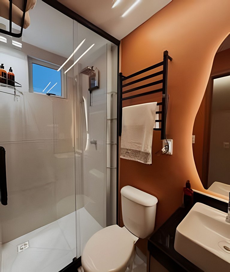 Flat em Porto de Galinhas com jacuzzi privativa