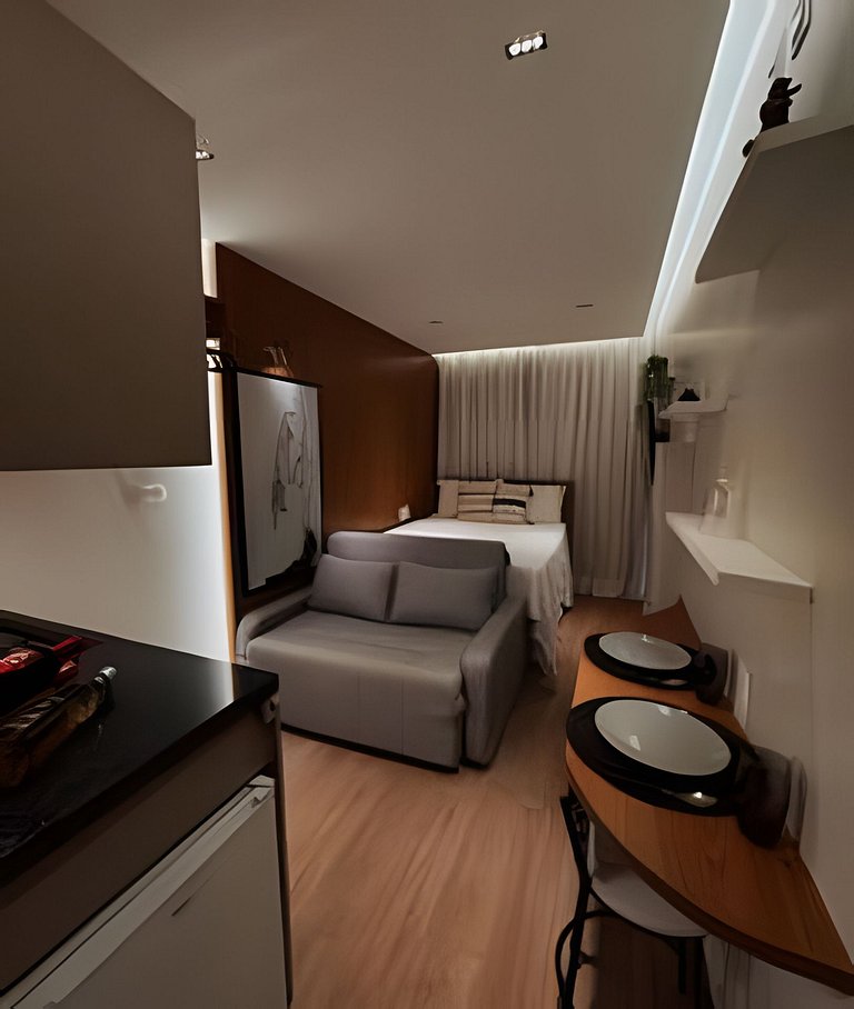 Flat em Porto de Galinhas com jacuzzi privativa