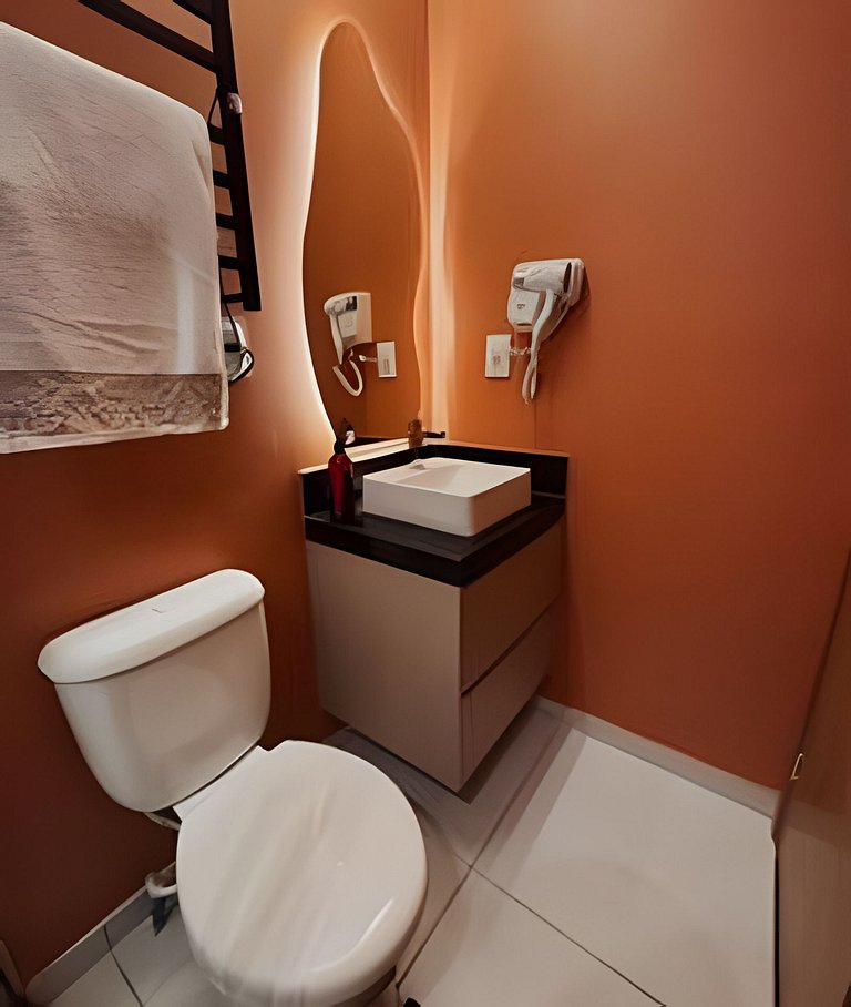 Flat em Porto de Galinhas com jacuzzi privativa