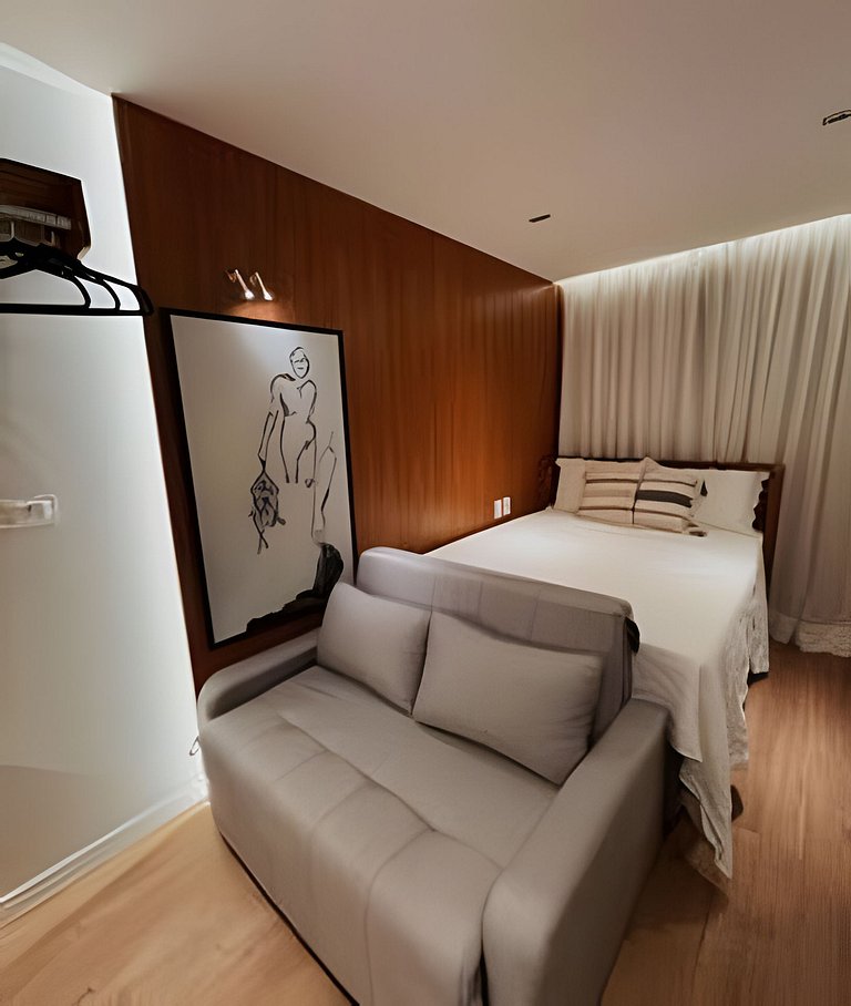 Flat em Porto de Galinhas com jacuzzi privativa