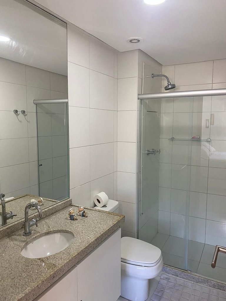 Apto deck Privativo e Churrasqueira em Muro Alto