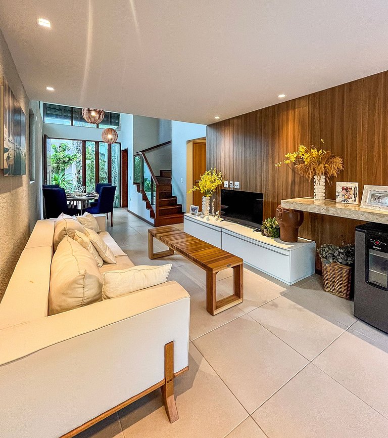 LC Casas de Praia Bangalô com piscina privativa